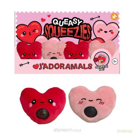 Pluszowa zabawka sensowyczna J'Adoramals Heart MIX