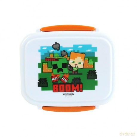 Pudełko na lunch ze sztućcami Minecraft Boom!