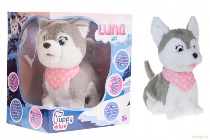 Puppu Luv. Piesek interaktywny Luna [ZABAWKA]