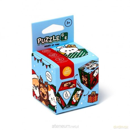 Puzzle układanka kostka Świąteczne Adoramals [PUZZLE]