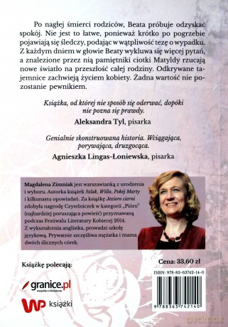 Białe róże dla matyldy - Magdalena Zimniak [KSIĄŻKA]