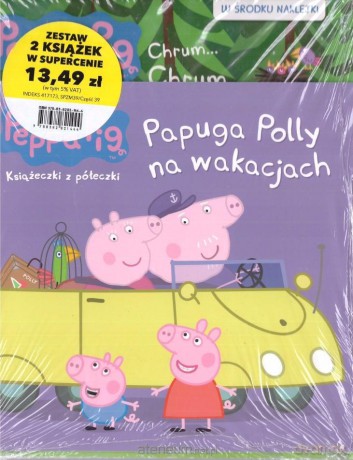 Świnka Peppa zestaw książeczek [KSIĄŻKA]