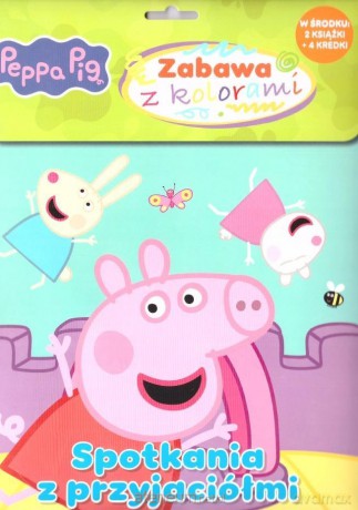 Świnka Peppa. Zabawa z kolorami [KSIĄŻKA]