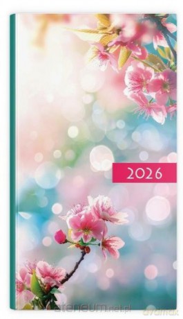 Terminarz 2026 tygodniowy kwiatki [KALENDARZ]