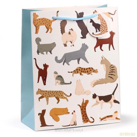 Torba na prezent Feline Fine Cats L