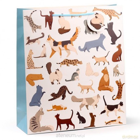 Torba na prezent Feline Fine Cats XL