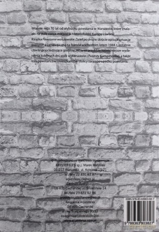 Powstanie warszawskie dzień po dniu tw - Krzysztof Cholderski [KSIĄŻKA]