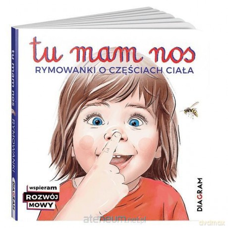 Tu mam nos. Rymowanki o częściach ciała - Maja Dusik [KSIĄŻKA]
