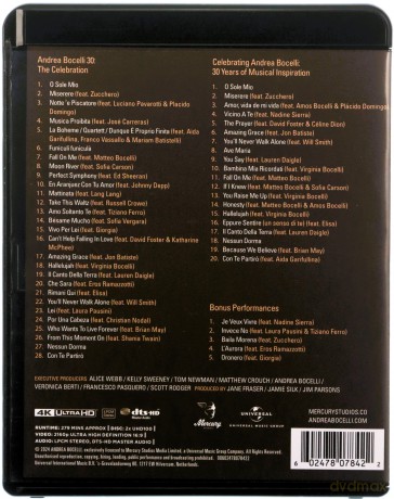 Andrea Bocelli: The Celebration 30th Anniversary (Live In Tuscany 2024) [2xBlu-Ray 4K]
