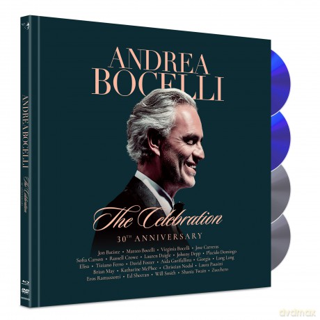 Andrea Bocelli: The Celebration 30th Anniversary (Live In Tuscany 2024) + Book (Deluxe Edition) [2xBlu-Ray]+[2xDVD]