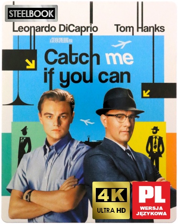 Złap mnie, jeśli potrafisz (steelbook) [Blu-Ray 4K]