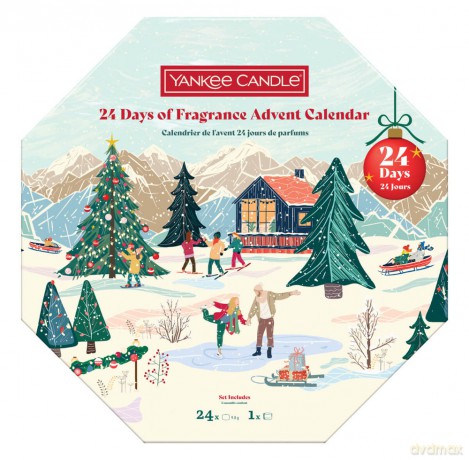 Yankee Candle Kalendarz Adwentowy tealight wreath