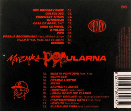 Pezet: Muzyka Popularna [CD]