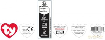 AS Ty Marvel: Beanie Bouncers Wykidajło  - Spiderman (1607-83037)