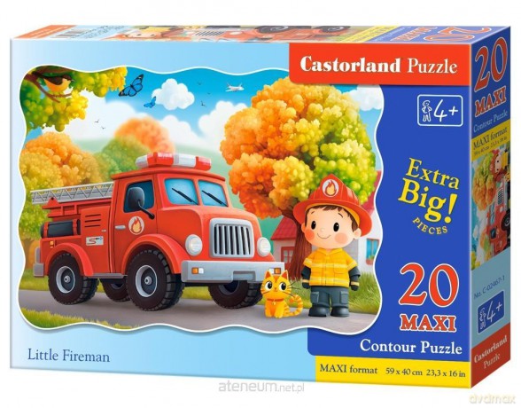 CASTORLAND 20 el. Little Fireman [PUZZLE]