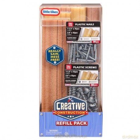 Creative Construction Wood, Nails and Screw Bundle