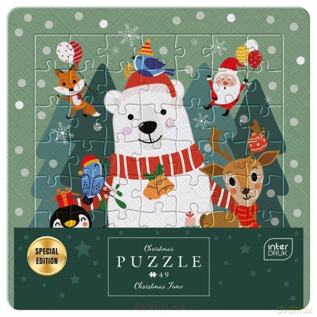 INTERDRUK Puzzle w ramce 49 Christmas Time [PUZZLE]