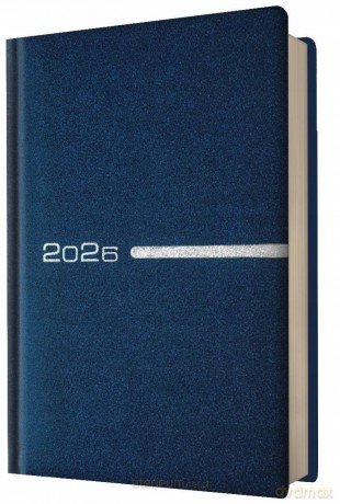 Kalendarz 2026 A5 dzienny kieszonka niebieski [KALENDARZ]