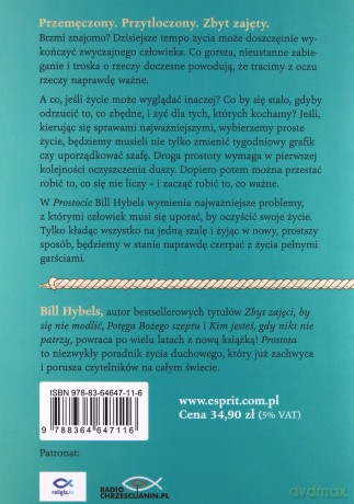 Prostota jak nie komplikować sobie życia - Bill Hybels [KSIĄŻKA]