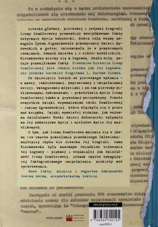 Prawdziwa historia ireny sendlerowej tw - Anna Mieszkowska [KSIĄŻKA]