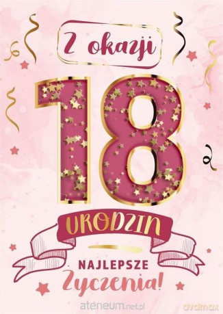 Karnet Konfetti
