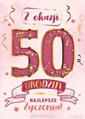 Karnet Konfetti