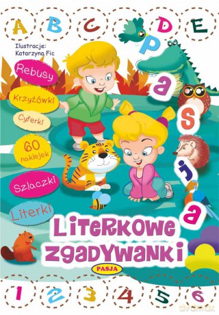 Literkowe zgadywanki - Katarzyna Fic [KSIĄŻKA]