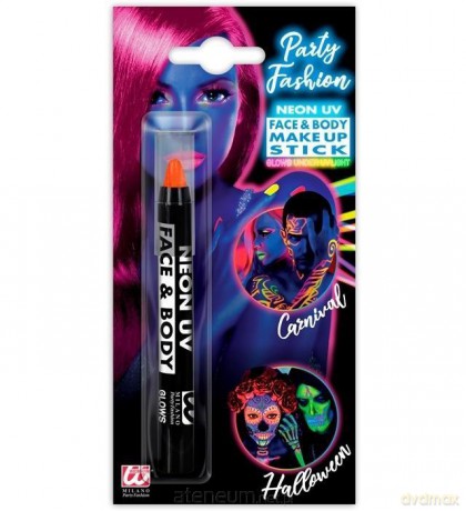 Kredka neonowa do makijażu Aqua pomarańcz.