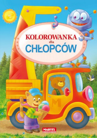 Kolorowanka dla chłopców - Jarosław Żukowski [KSIĄŻKA]