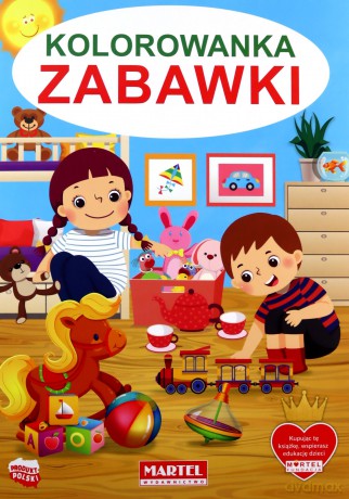 Kolorowanka zabawki - Jarosław Żukowski [KSIĄŻKA]