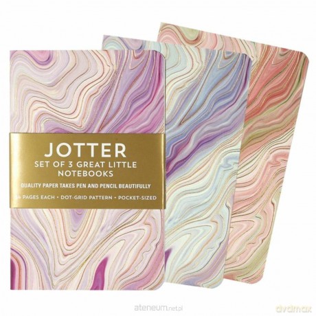 Notatniki Jotter Agat 9x14cm (3szt)