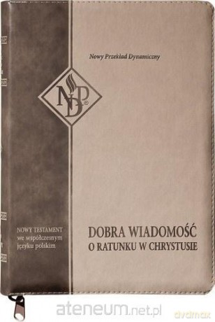 Nowy Testament NPD suwak paginatory beżowy [KSIĄŻKA]