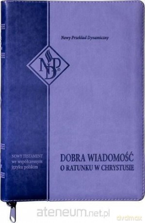 Nowy Testament NPD suwak paginatory fioletowy [KSIĄŻKA]
