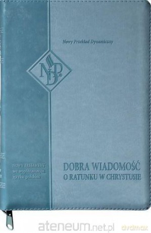 Nowy Testament NPD suwak paginatory jasnoniebieski [KSIĄŻKA]