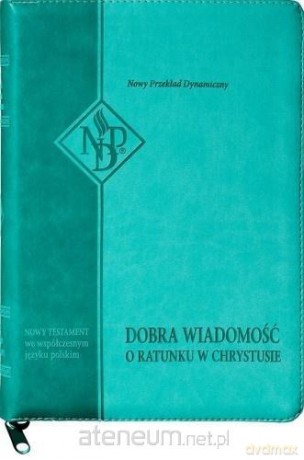 Nowy Testament NPD suwak paginatory miętowy [KSIĄŻKA]