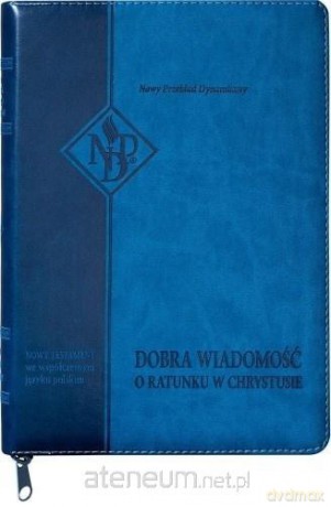 Nowy Testament NPD suwak paginatory niebieski [KSIĄŻKA]