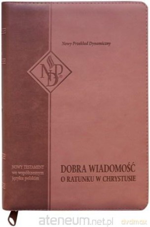 Nowy Testament NPD suwak paginatory róż wenecki [KSIĄŻKA]