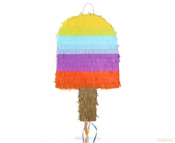 Piniata Lody na patyku 24x7.5x40cm