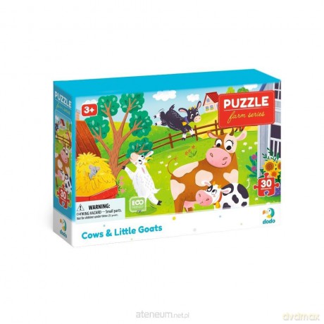 Puzzle Krowy i kozy 30el [PUZZLE]
