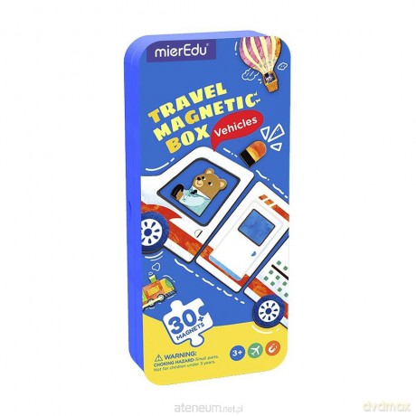Puzzle magnetyczne Pojazdy [PUZZLE]