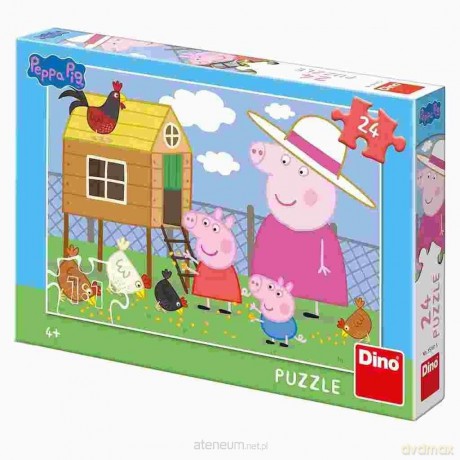 Puzzle Świnka Peppa 24el [PUZZLE]