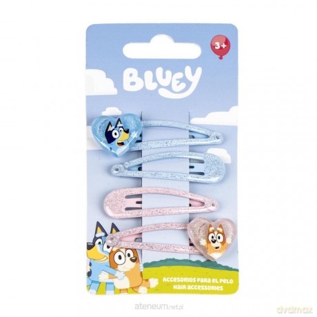 Spinki do włosów Bluey 4szt