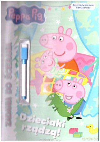 Świnka Peppa. Zadania do ścierania [KSIĄŻKA]