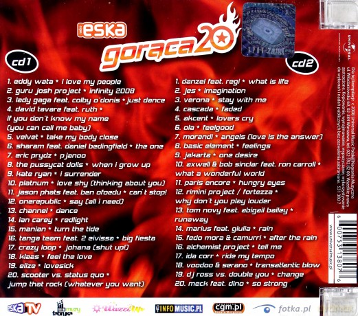 Gorąca 20-Tka Radia Eska [2CD]