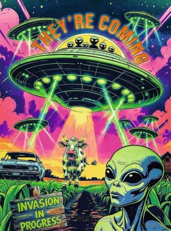 TREFL 1000 el. Hall of Horror UFO [PUZZLE]