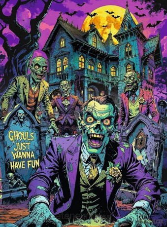 TREFL 1000 el. Hall of Horror Zombie [PUZZLE]