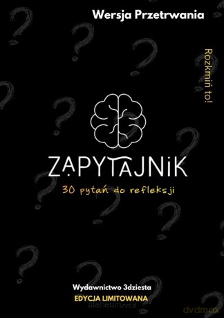 Zapytajnik. Wersja Przetrewania - Julia Andrzejewska-Wasieczko, Mateusz Melrose [KSIĄŻKA]