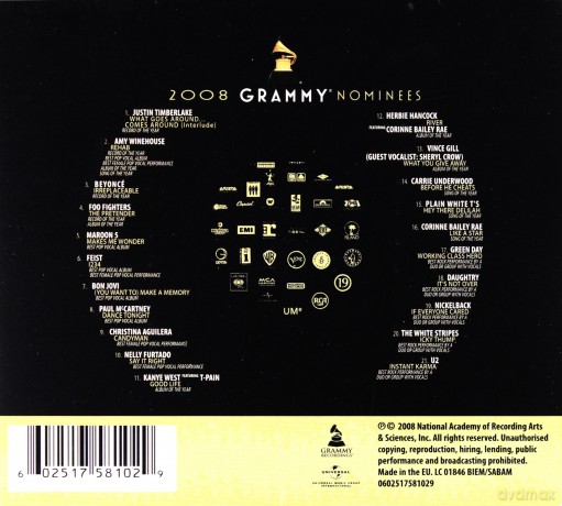 Various: Grammy Nominees 2008 [CD]