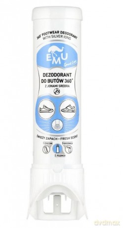 Emu Dezodorant do butów 360° z jonami srebra 100 ml