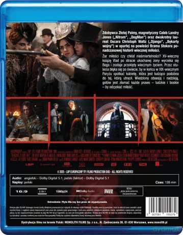 Drakula. Historia Wiecznej Miłości [Blu-Ray]